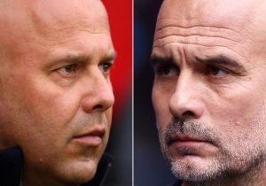 Arne Slot-Pep Guardiola-Liverpool-Manchester City-Premier League-2024