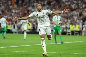 Kylian Mbappe-LaLiga-Real Madrid-Real Betis-2024