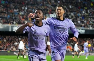 Vinicius Jr-Jude Bellingham-Valencia-Real Madrid-LaLiga-2024