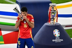 Rodri-Euro 2024-España-Inglaterra