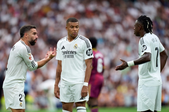 Dani Carvajal-Kylian Mbappe-Real Madrid-Valladolid-LaLiga-2024