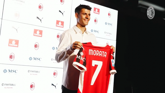 Alvaro Morata-AC Milan-2024