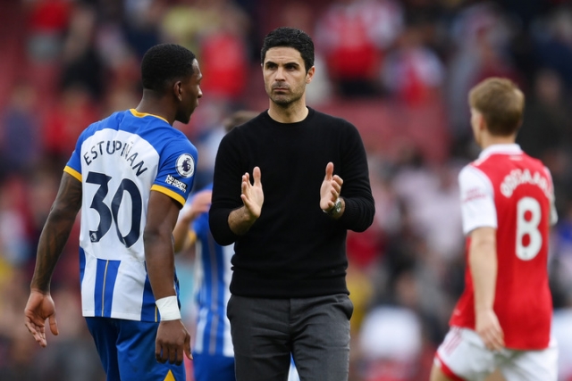 Mikel Arteta-Arsenal-Brighton-Premier League-2023